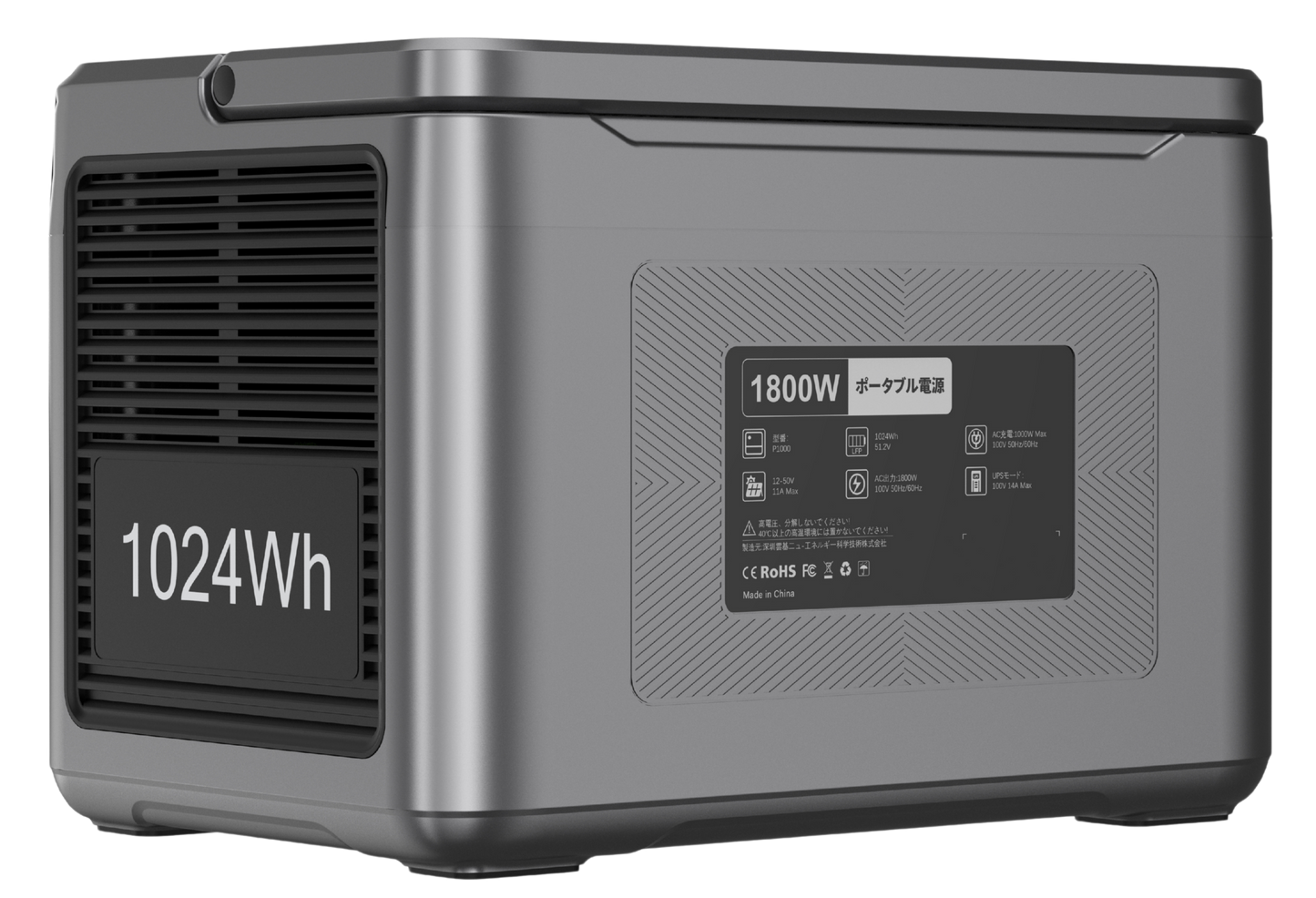 OUKITEL P1000 PLUS Portable Power Station | 1800W/1024Wh