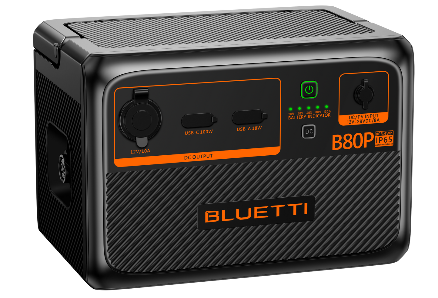 BLUETTI B80P Portable Power Station Expansion Battery 806Wh
