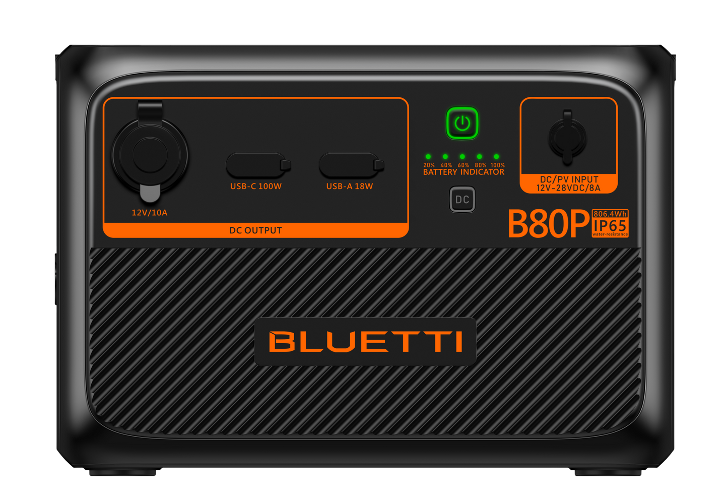BLUETTI B80P Portable Power Station Expansion Battery 806Wh