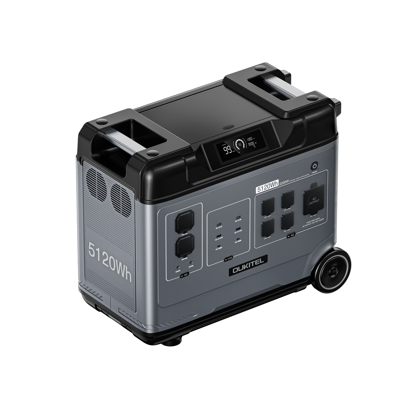 OUKITEL P5000 Power Station | 5120Wh/2200W