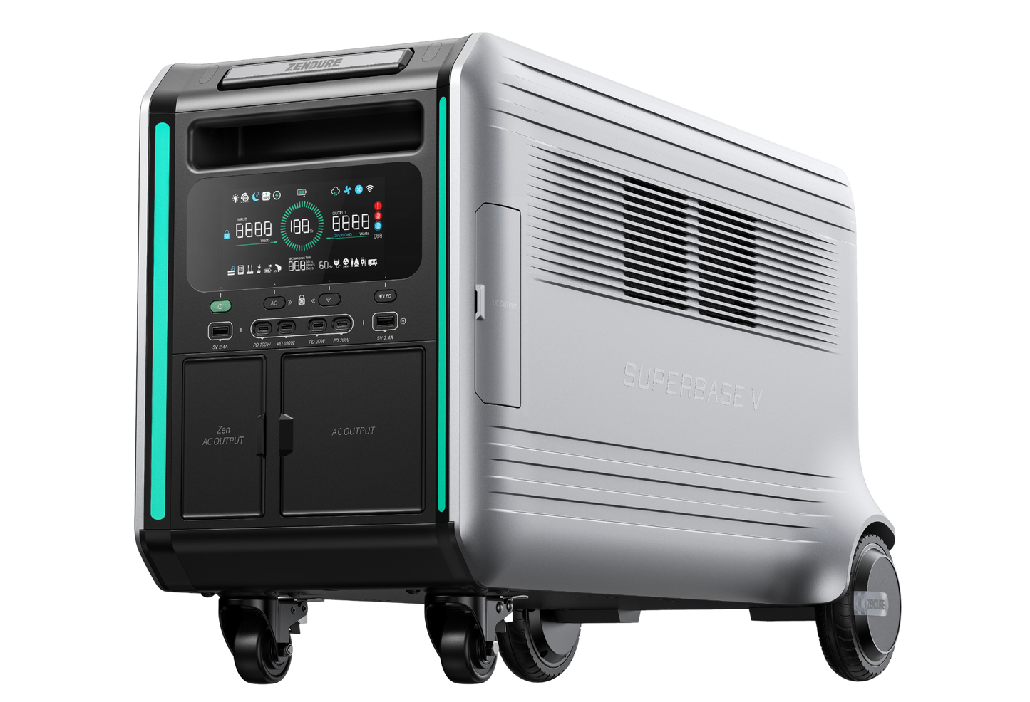 Zendure SuperBase V6400 6438Wh Semi-solid state Portable Power Station