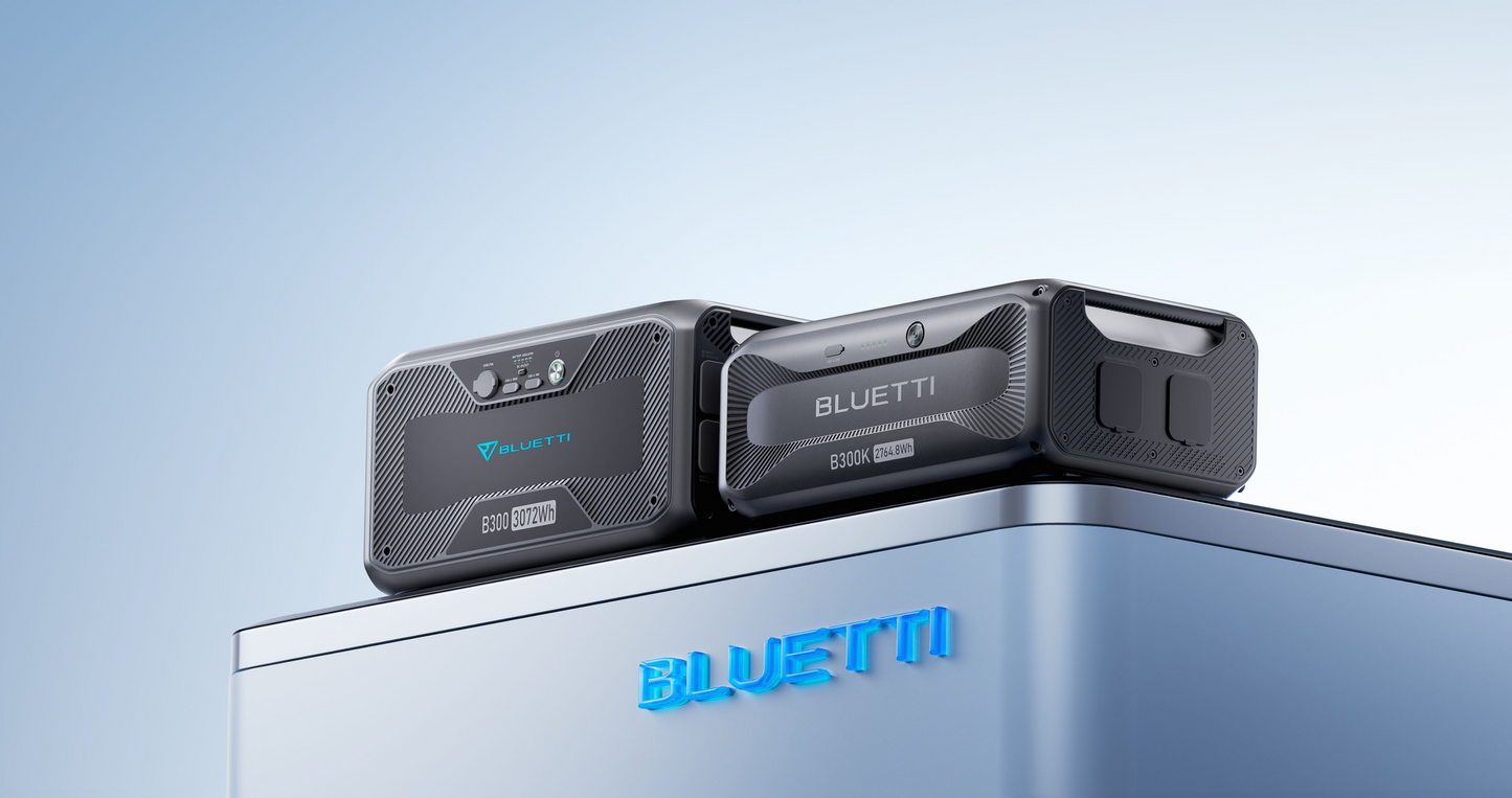 BLUETTI AC300 Inverter Module Generator 3,000W + B300K BLUETTI B300K Expansion Battery 2,764.8Wh
