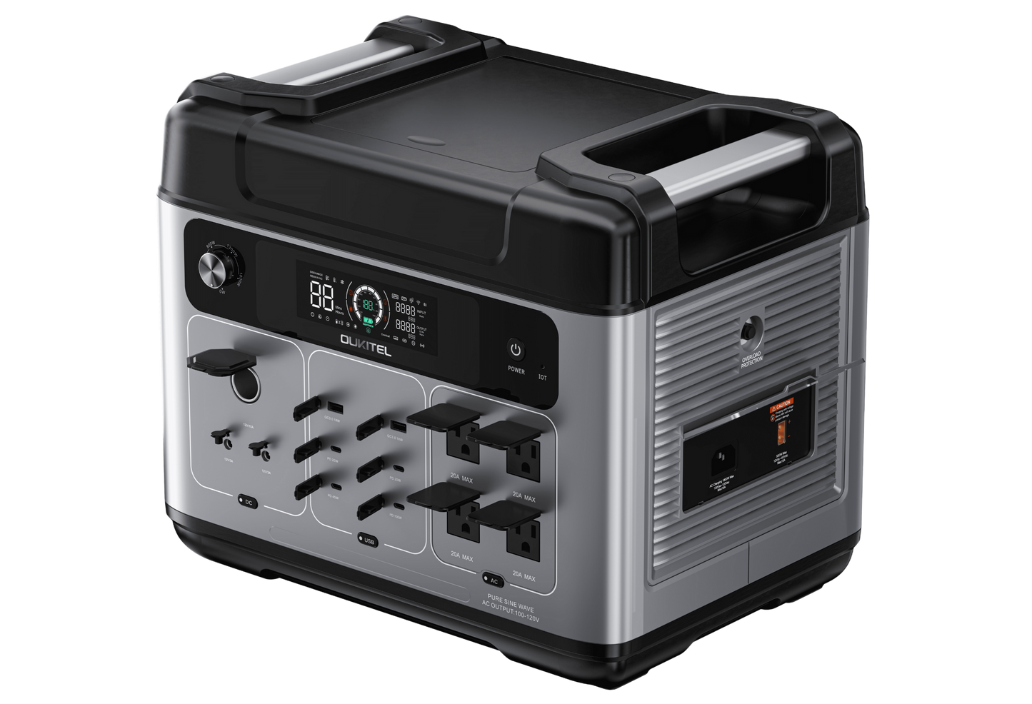 OUKITEL P2001 Plus Portable Power Station | 2400W/2048Wh