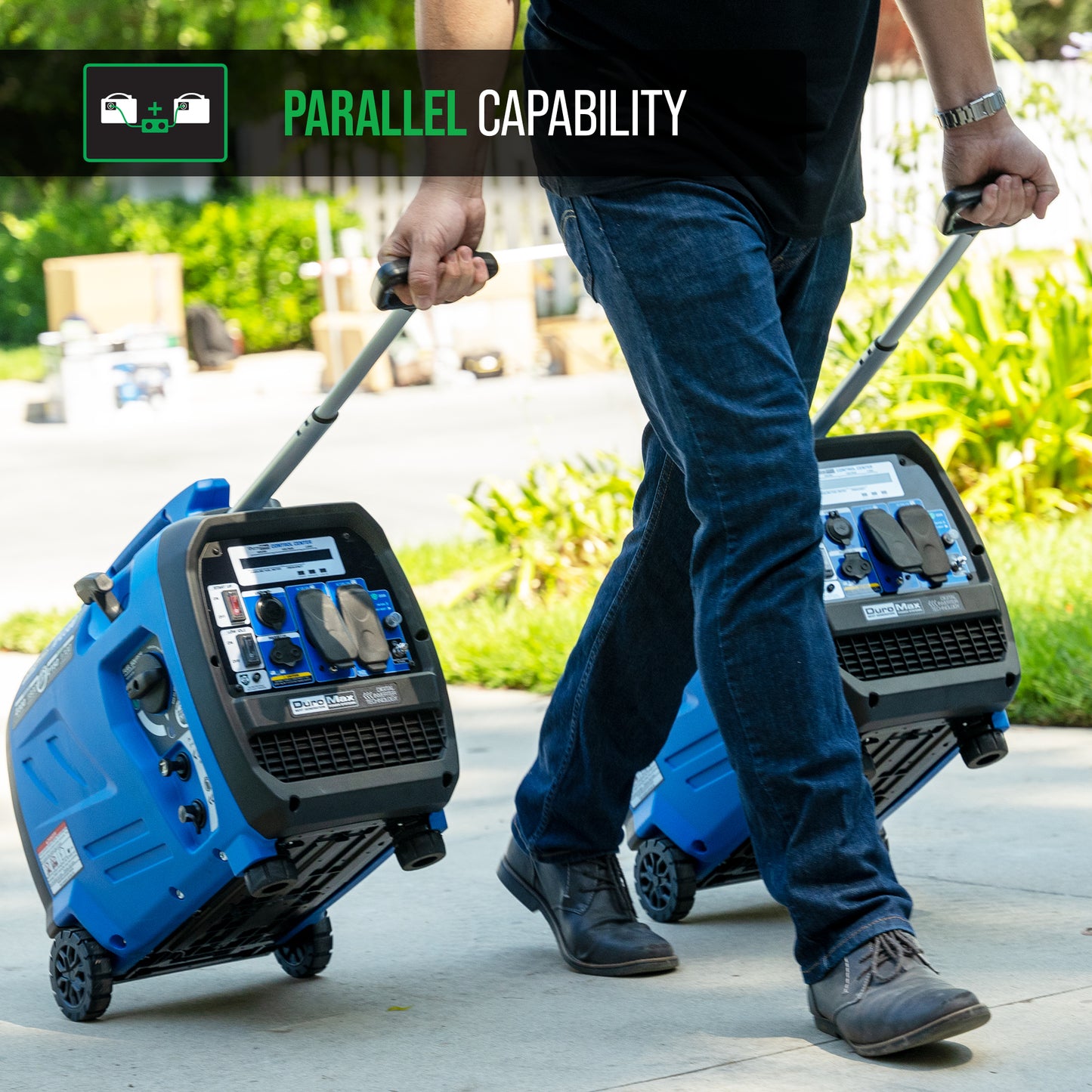 DuroMax XP2300iH 2,300 Watt Dual Fuel Portable Digital Inverter Generator 50-State