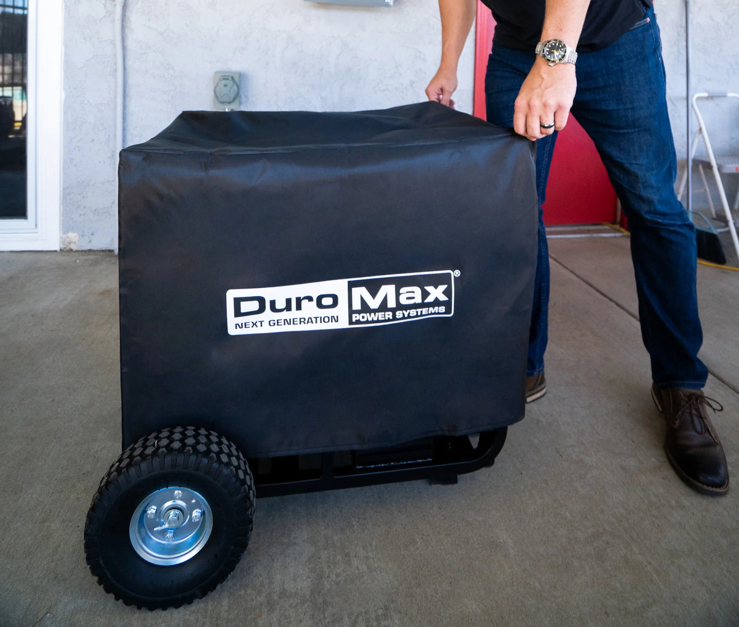 DuroMax XPLGC Large Weather Resistant Portable (6000 - 13000 watt) Generator Cover