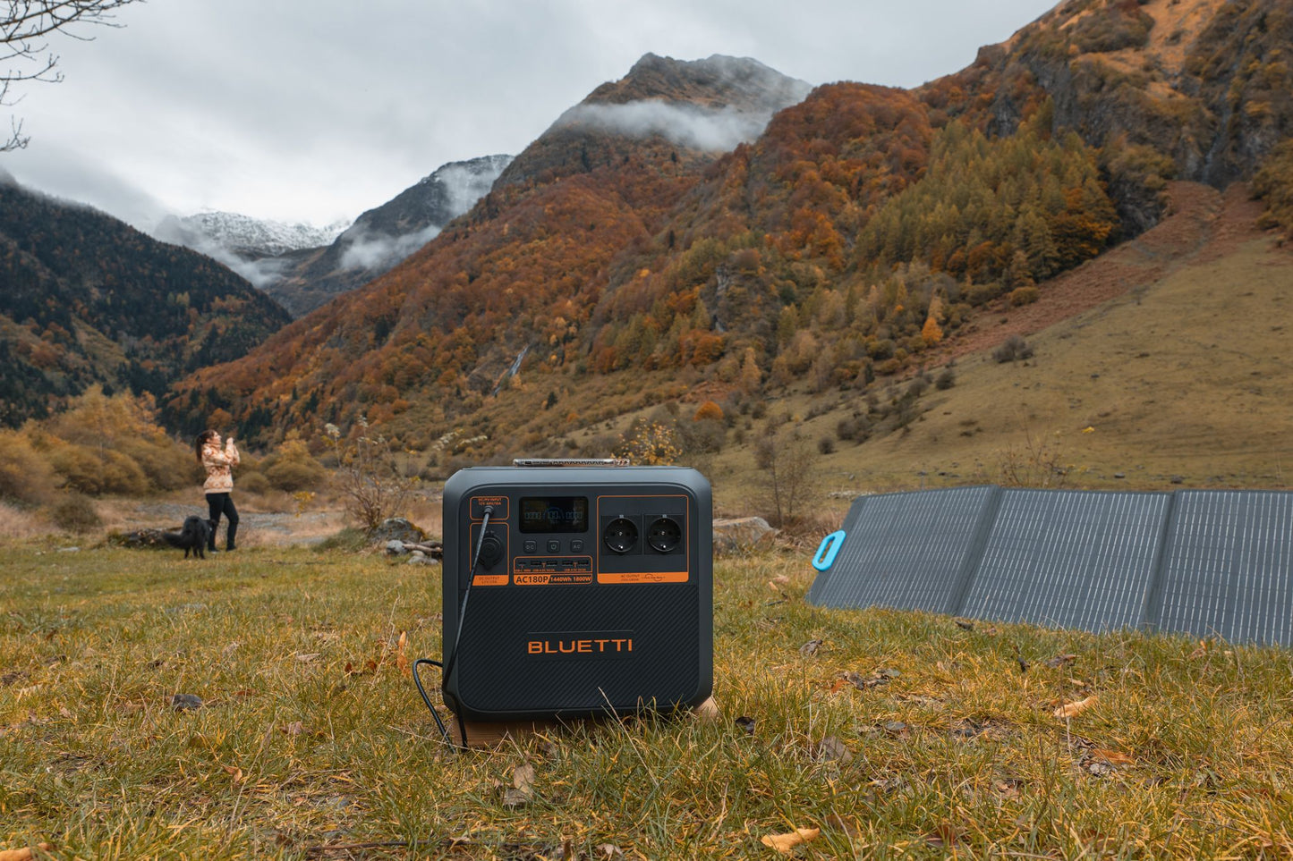 BLUETTI AC180P Portable Power Station 1,800W / 1,440Wh