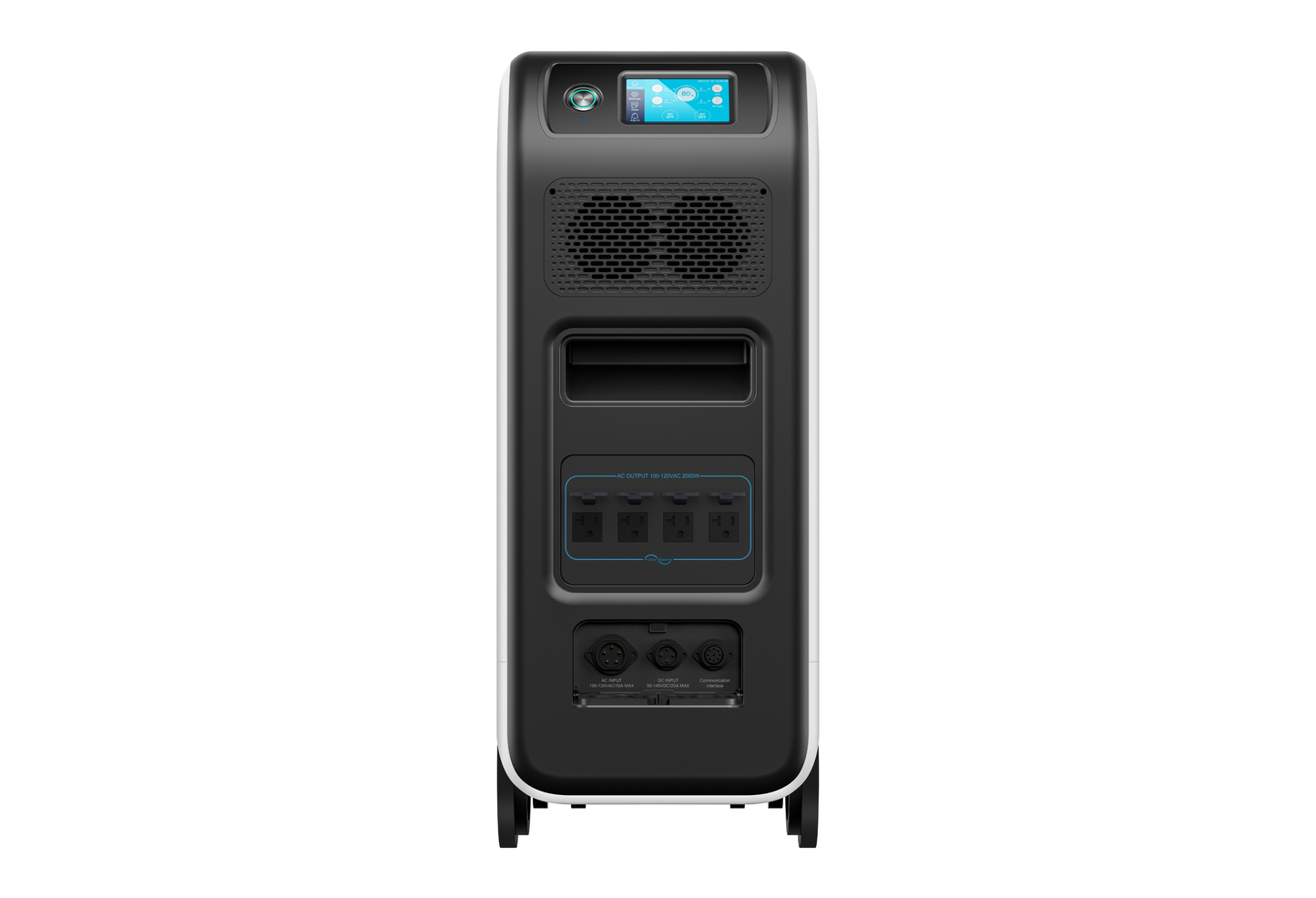 BLUETTI EP500 Solar Power Station | 2,000W 5,120Wh + 3x BLUETTI PV200L 200 Watt Solar Panel