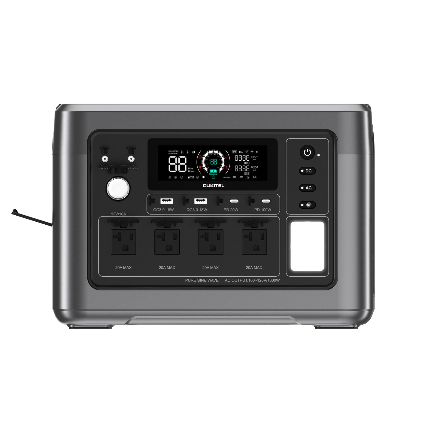 OUKITEL P1000 PLUS Portable Power Station | 1800W/1024Wh