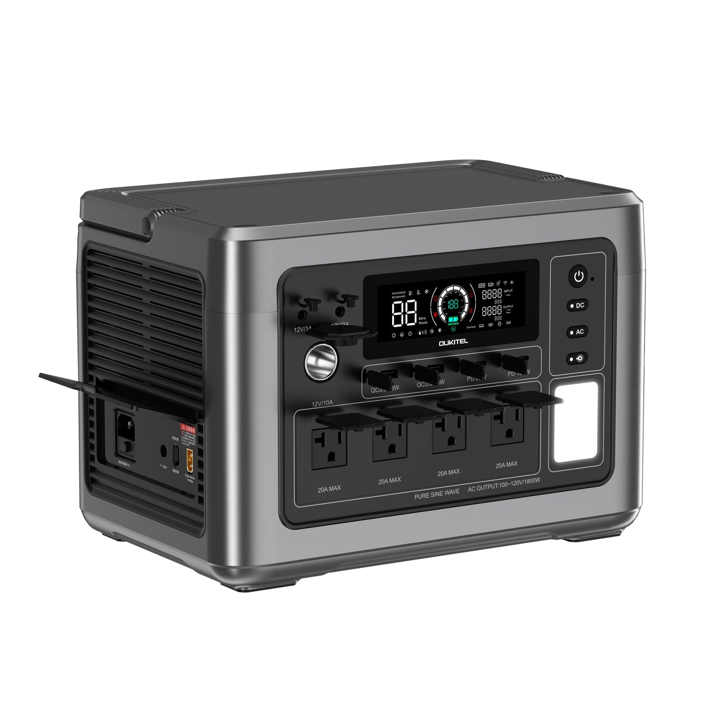 OUKITEL P1000 PLUS Portable Power Station | 1800W/1024Wh