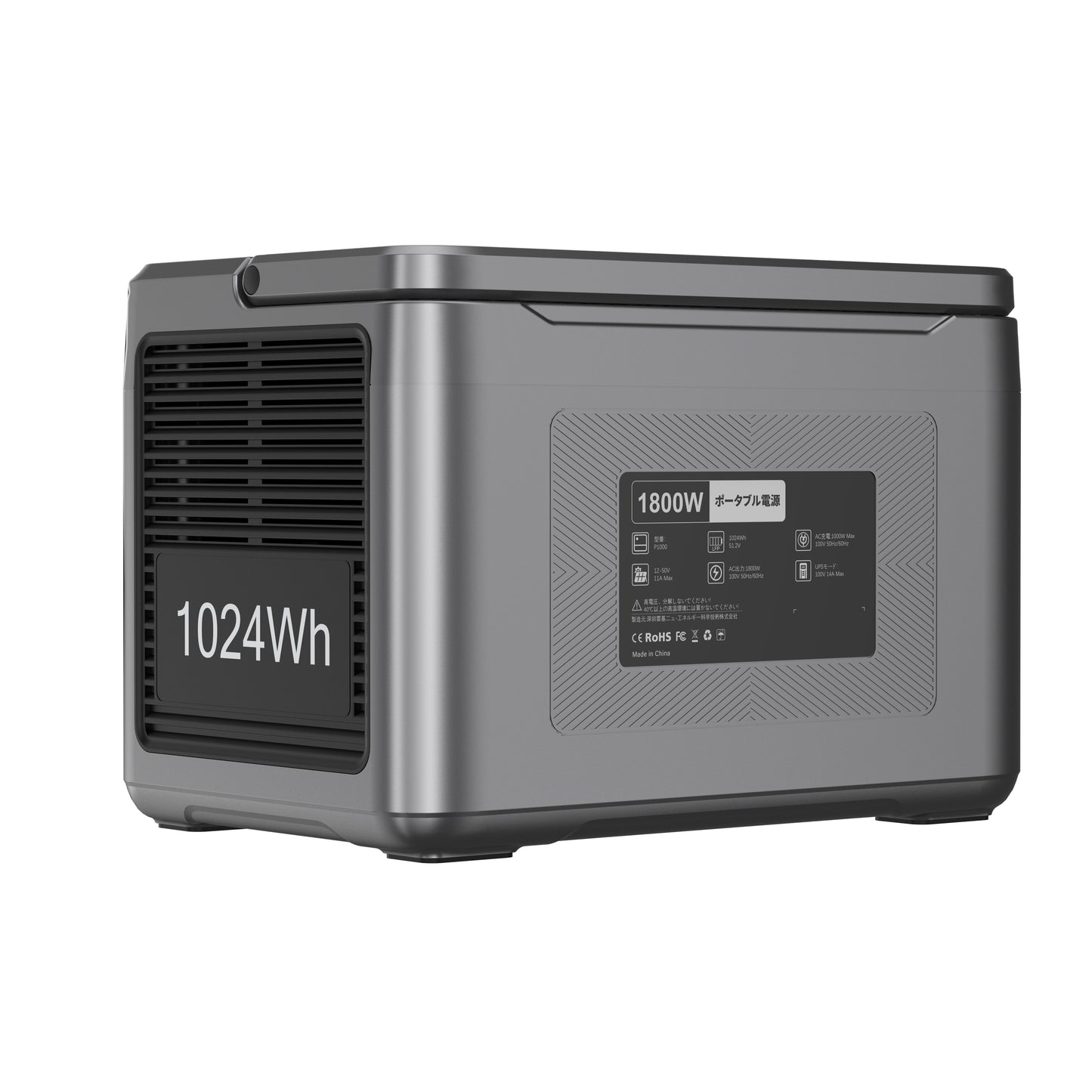 OUKITEL P1000 PLUS Portable Power Station | 1800W/1024Wh