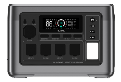 OUKITEL P1000 PLUS Portable Power Station | 1800W/1024Wh