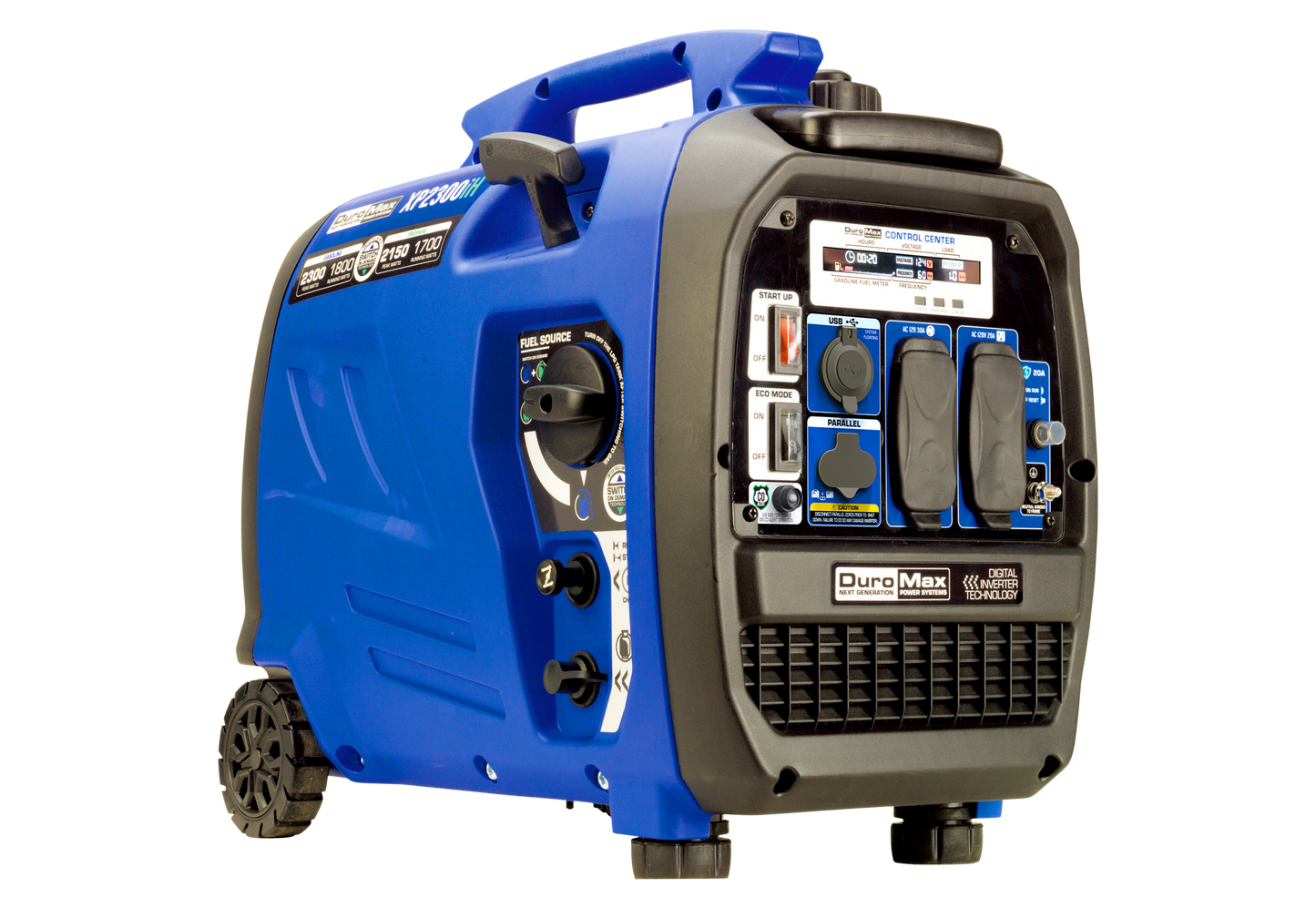 DuroMax XP2300iH 2,300 Watt Dual Fuel Portable Digital Inverter Generator 50-State