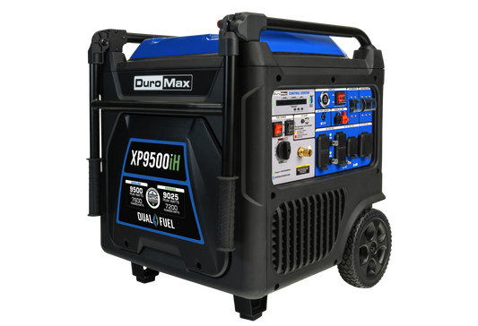DuroMax XP11000iH 11,000 Watt Portable Dual Fuel Inverter Generator w/ CO Alert