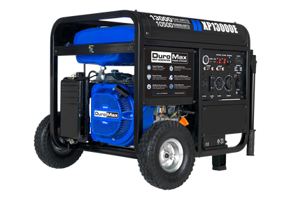 DuroMax XP13000E 13,000-Watt/10,500-Watt 500cc Electric Start Gas Powered Portable Generator