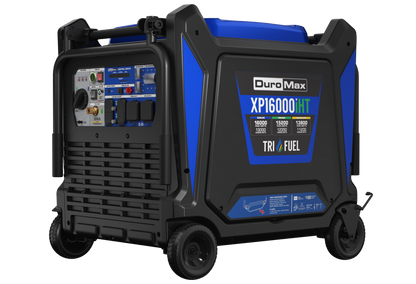 DuroMax XP16000iHT 16,000 Watt Tri Fuel Portable Inverter Generator w/ CO Alert
