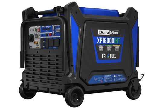 DuroMax XP16000iHT 16,000 Watt Tri Fuel Portable Inverter Generator w/ CO Alert