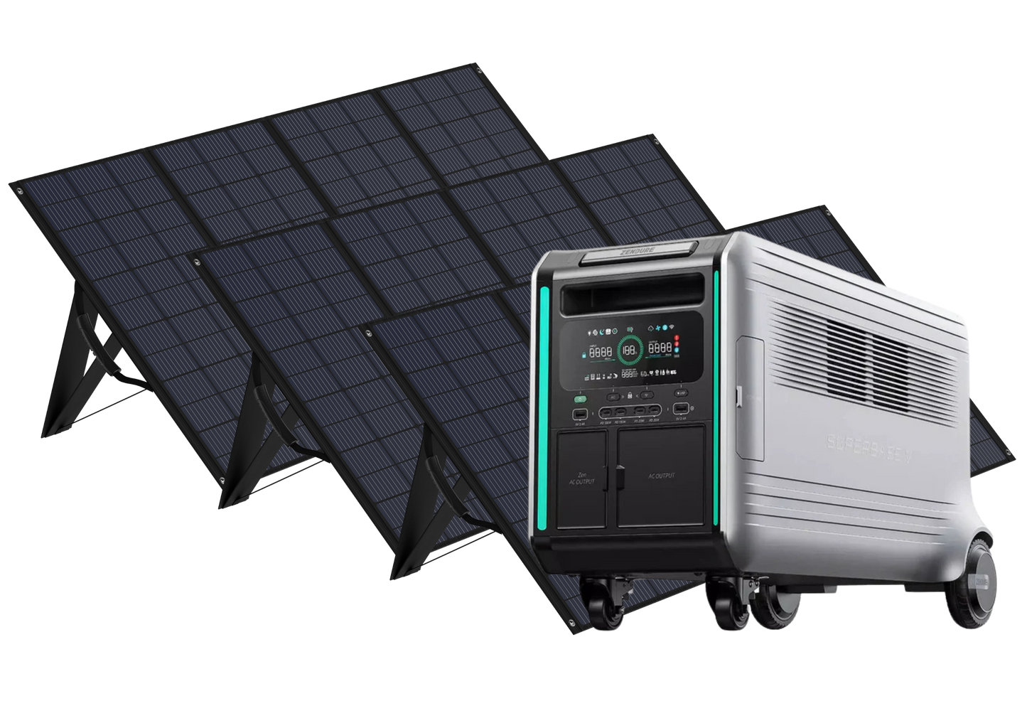 Zendure SuperBase V4600 + 400W Solar Panel x3 | Combo