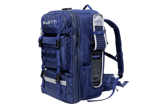 BLUETTI Handsfree 2 Backpack Power Station 60L Storage, 700W / 512Wh