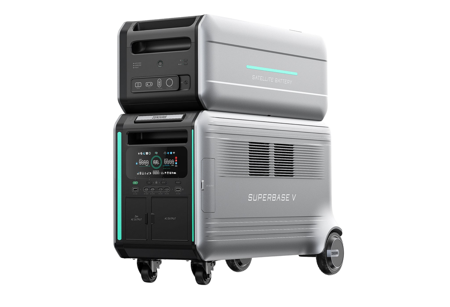 Zendure Satellite Battery B4600 4608Wh LFP battery  Extra Battery