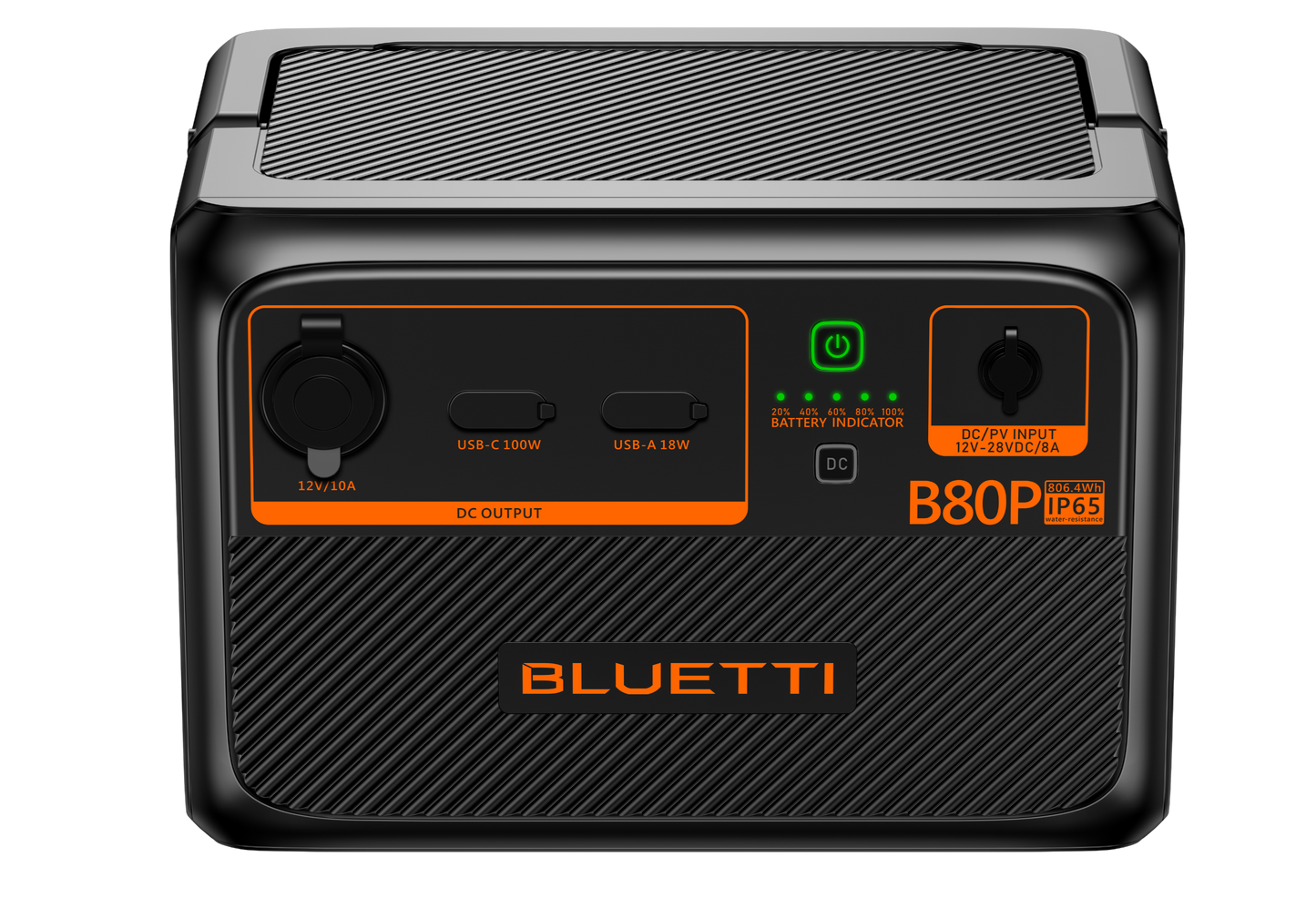 BLUETTI B80P Portable Power Station Expansion Battery 806Wh