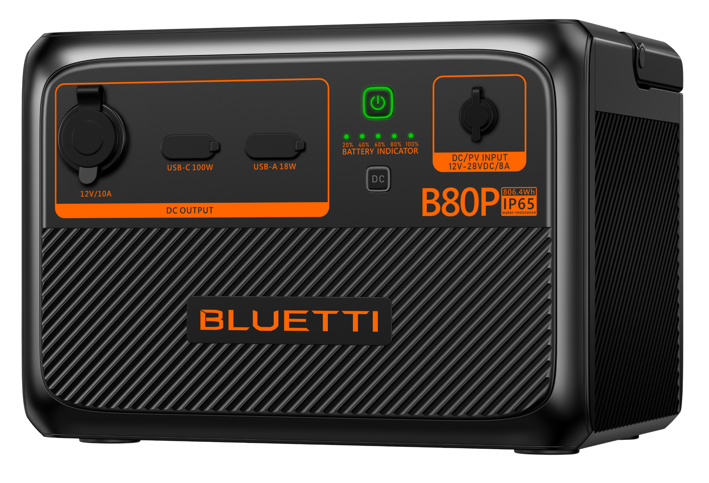 BLUETTI B80P Portable Power Station Expansion Battery 806Wh