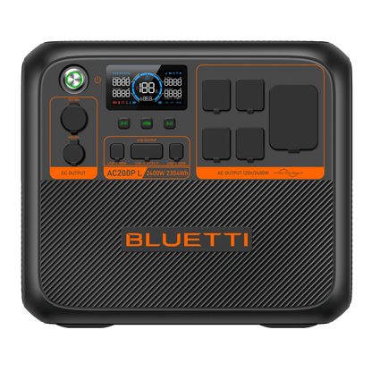 BLUETTI AC200P L PORTABLE POWER STATION 2,304Wh - 7,833.6Wh | 2400W