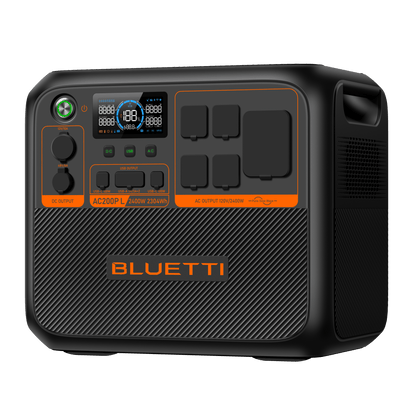 BLUETTI AC200P L PORTABLE POWER STATION 2,304Wh - 7,833.6Wh | 2400W