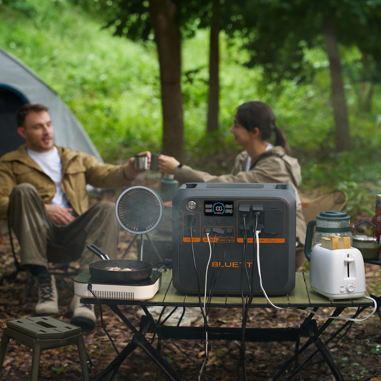 BLUETTI AC200P L PORTABLE POWER STATION 2,304Wh - 7,833.6Wh | 2400W