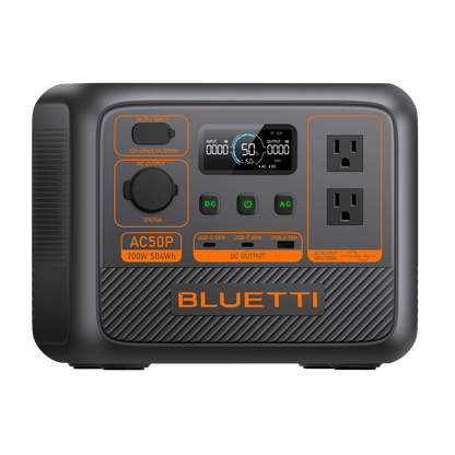 BLUETTI AC50P Portable Power Station 700W / 504Wh