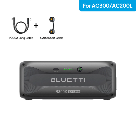 BLUETTI B300K Expansion Battery 2,764.8Wh for AC300/AC200L