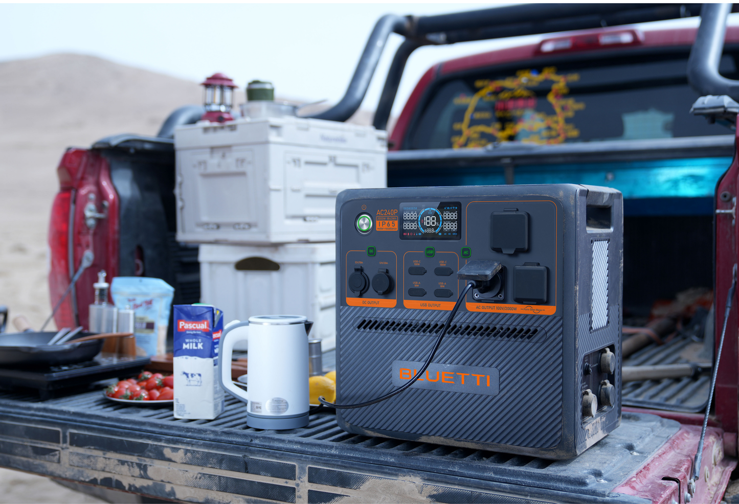 BLUETTI B80P Portable Power Station Expansion Battery 806Wh