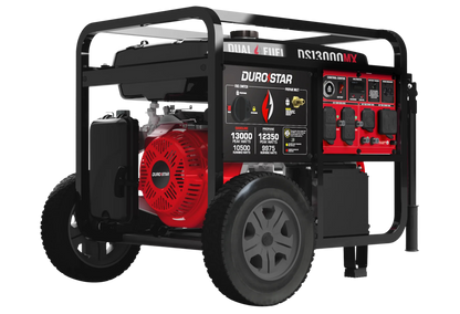 DuroStar DS13000MX 13,000 Watt Dual Fuel Portable Generator w/ CO Alert