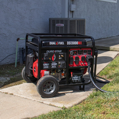 DuroStar DS13000MX 13,000 Watt Dual Fuel Portable Generator w/ CO Alert