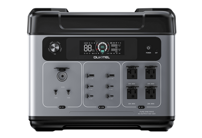 OUKITEL P2001 Plus Portable Power Station | 2400W/2048Wh