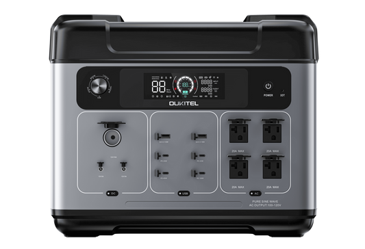 OUKITEL P2001 Plus Portable Power Station | 2400W/2048Wh