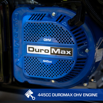 DuroMax XP10000EH 10,000-Watt/8,500-Watt 439cc Electric Start Dual Fuel Portable Generator