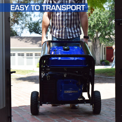 DuroMax XP10000EH 10,000-Watt/8,500-Watt 439cc Electric Start Dual Fuel Portable Generator
