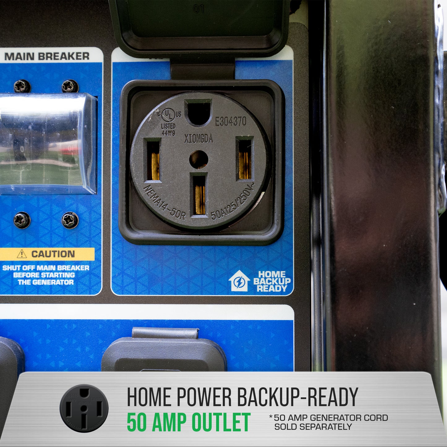 DuroMax XP15000HX 15,000-Watt/12,000-Watt Electric Start Dual Fuel Portable Generator
