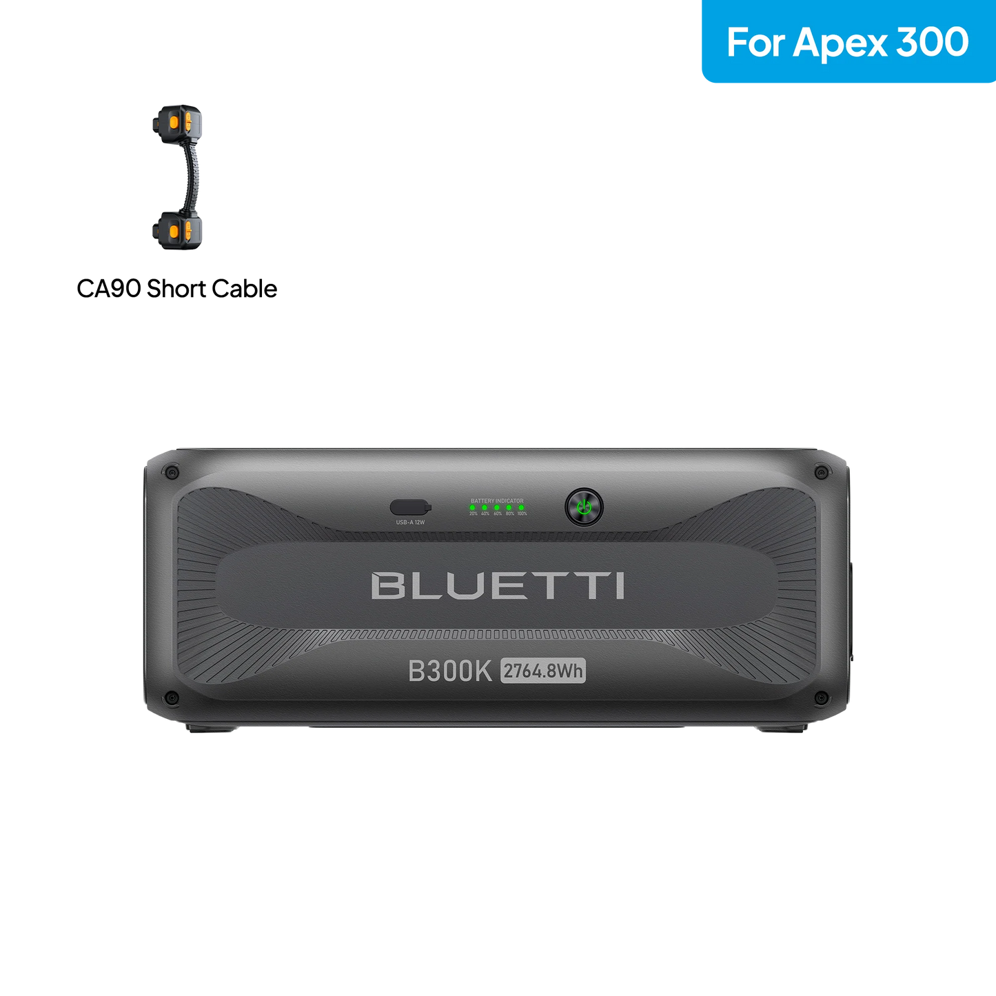 BLUETTI B300K Expansion Battery 2,764.8Wh for Apex300