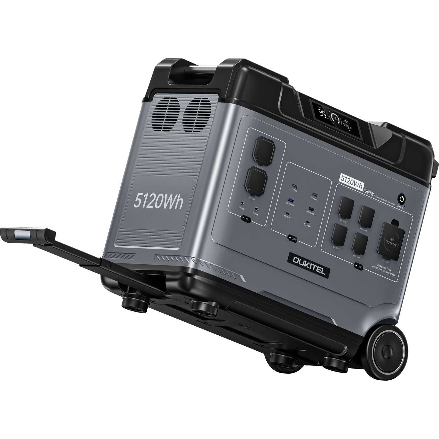 OUKITEL P5000 Power Station | 5120Wh/2200W
